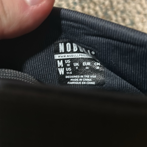 NoBull high top canvas trainer - Picture 5 of 5